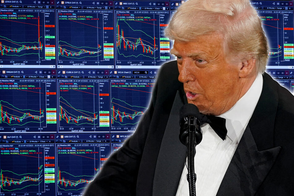 Trump's 100%-plus tariffs on China kick in as markets implode amid unprecedented trade war