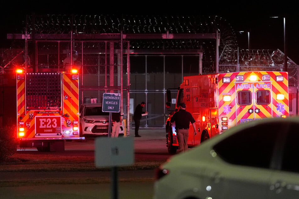 Rescue workers took Christa Pike, who was in critical condition, to the hospital around two hours after the botched execution began.