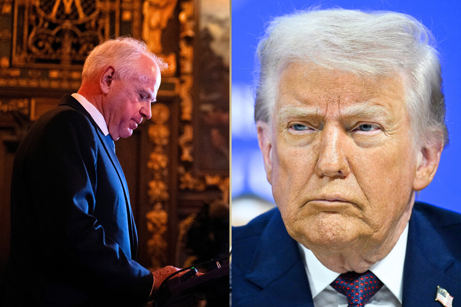 Trump says he and Tim Walz are on "similar wavelength" after "very good" call
