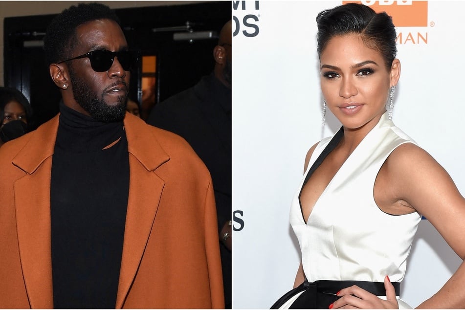 Cassie Ventura (r.) revealed in new court documents that she left the US following Diddy's bombshell trial.
