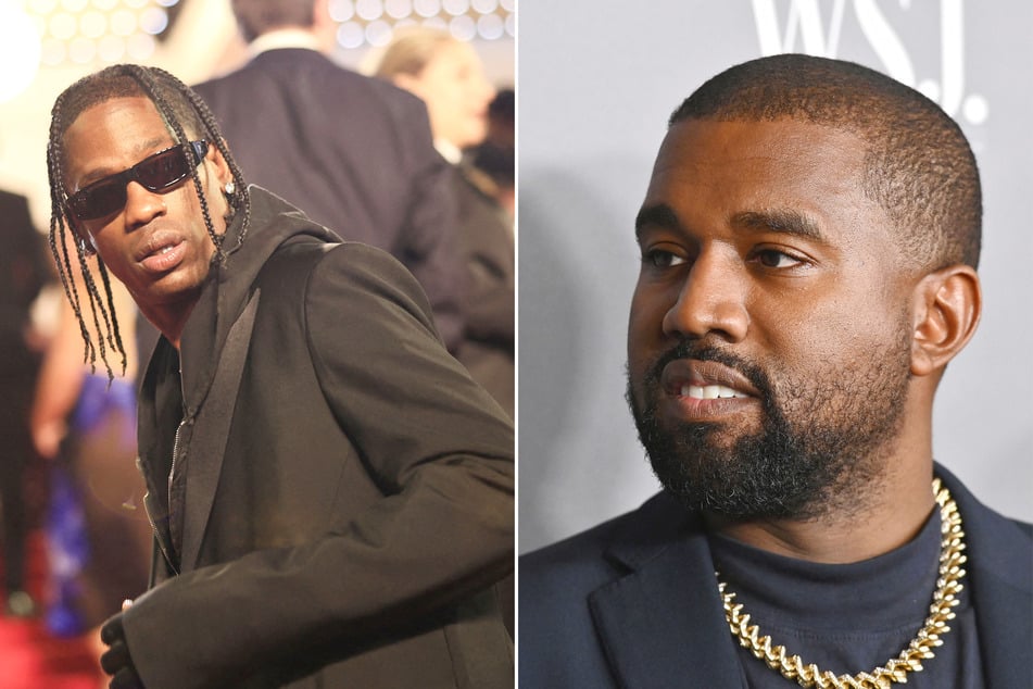 Travis Scott brought out guest Kanye "Ye" West during his concert in Rome on Monday, the first time Ye has performed since he sabotaged his own career.