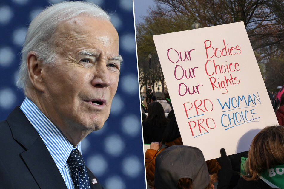 President Biden slammed the decision of the Arizona Supreme Court to uphold an extreme abortion ban from 1864.