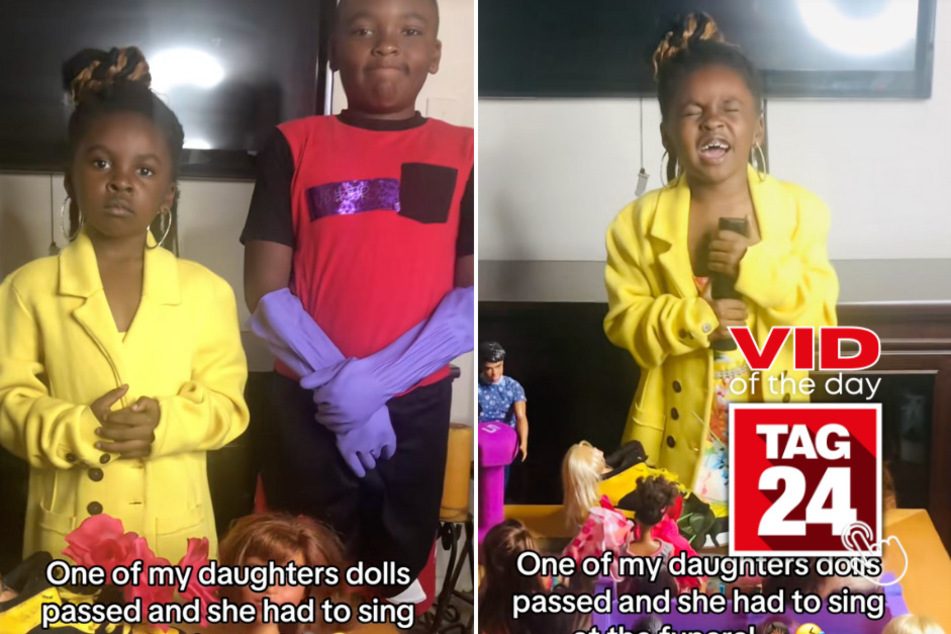 Viral Video of the Day for February 7, 2026: Kids host hilarious "funeral" for doll