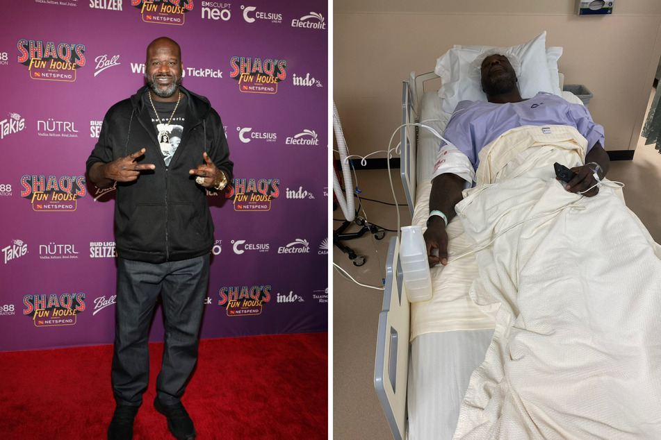 Shaquille O’Neal sparks prayers and concern after cryptic hospital photo