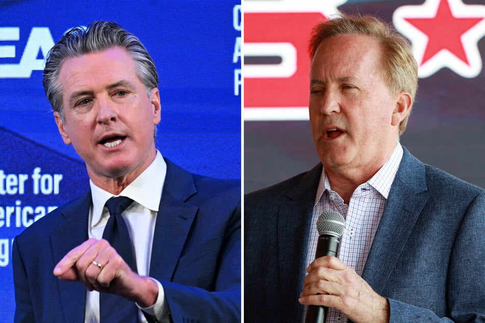 Newsom brutally trolls Paxton with Epstein-themed energy drink jab
