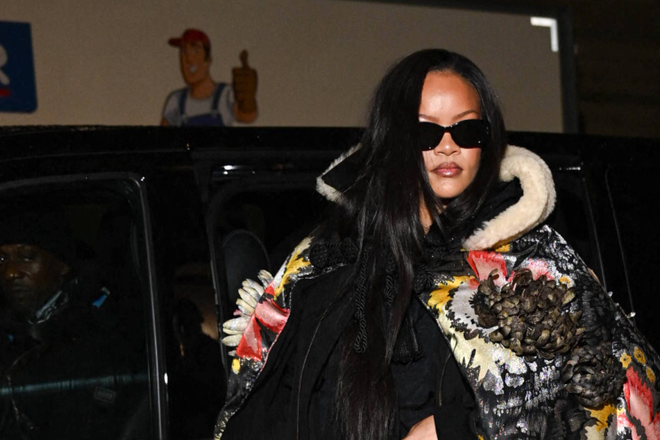 Rihanna had a brief wardrobe malfunction at this year's New York Fashion Week when she pulled up to support her man, A$AP Rocky.