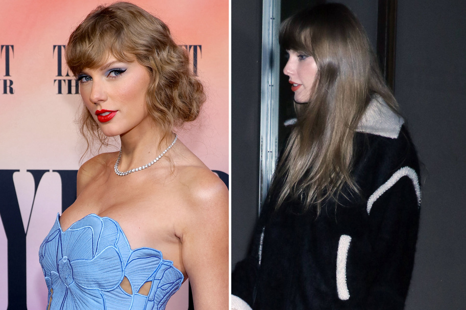 Taylor Swift was spotted at the recording studio well into the early hours of Friday morning.