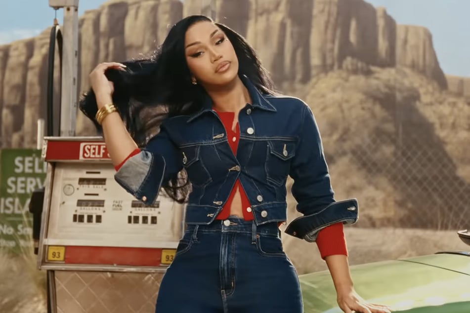 Cardi B showed off her curves while starring in Old Navy's newest commercial in honor of the brand's denim drop coming this fall.