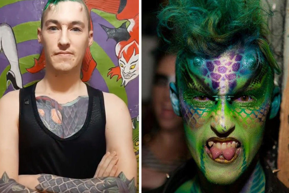 Fire-breather who wants to become a dragon planning to tattoo his privates