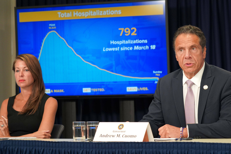 DeRosa has faced backlash over her involvement in obscuring Covid-19 death rates of New York nursing home residents.