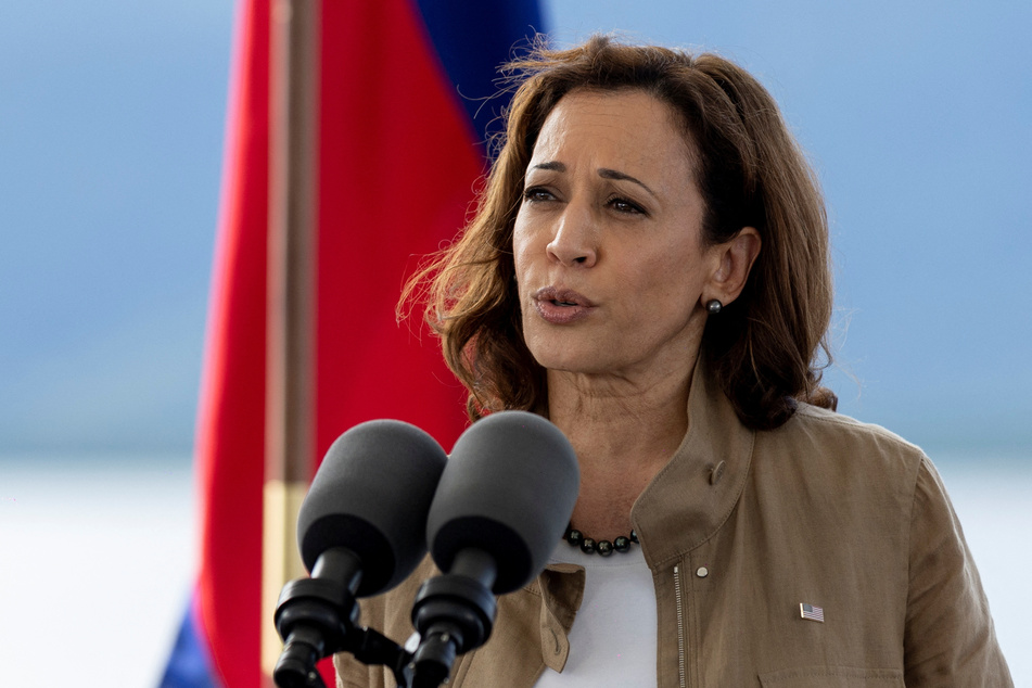 Kamala Harris visits Philippine province near disputed sea