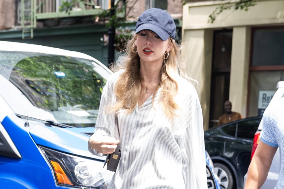 Taylor Swift spent plenty of time in the recording studio in 2023, likely working on The Tortured Poets Department.