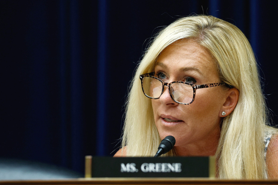 Marjorie Taylor Greene claims Donald Trump legal woes are "communism"