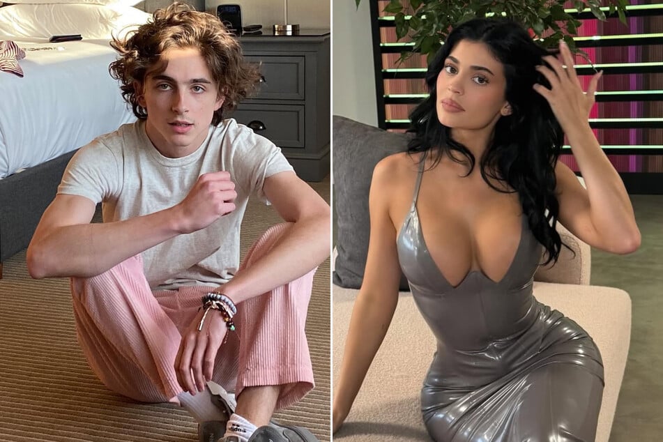 Kylie Jenner (r.) now follows her boo Timothée Chalamet on Instagram after two years of dating.