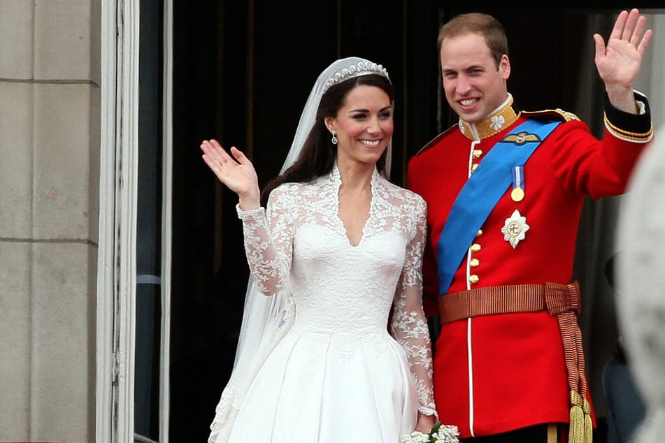 William and Kate share romantic photos on their tenth wedding anniversary