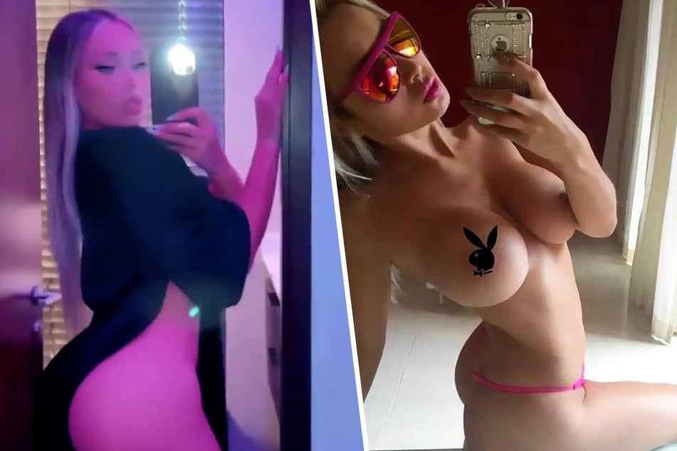 Playboy model bares it all for Valentine's Day!