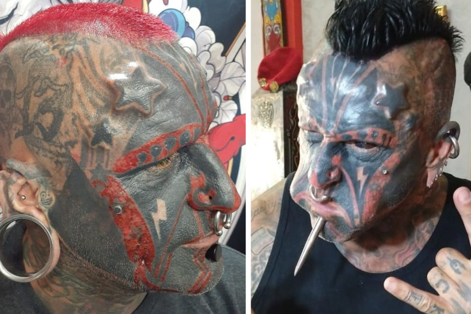 Body modification addict had his scalp carved, but that's just the tip of the iceberg