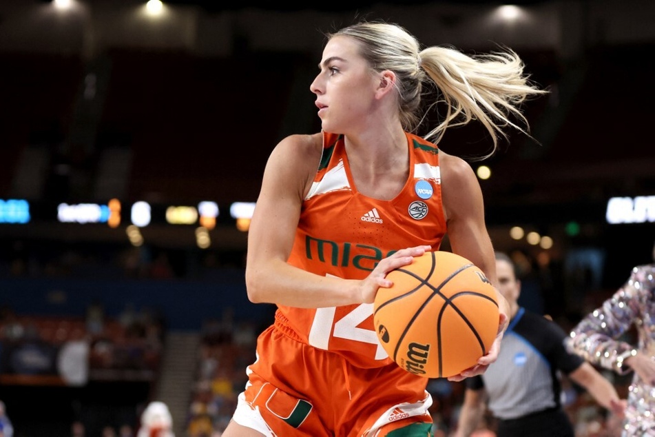 Fans were amazed by Haley Cavinder's hoop game against Derek Sullivan.