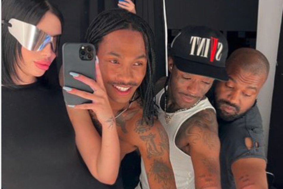 Ye West gets matching ink with Lil Uzi Vert and Steve Lacy amid Pete Davidson drama