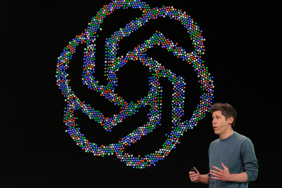 OpenAI CEO Sam Altman delivers the keynote address during the OpenAI developers conference on September 29. 