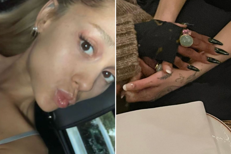 Ariana Grande has revealed her Wicked-inspired Glinda the Good Witch tattoo, which she's been wanting for a very long time.