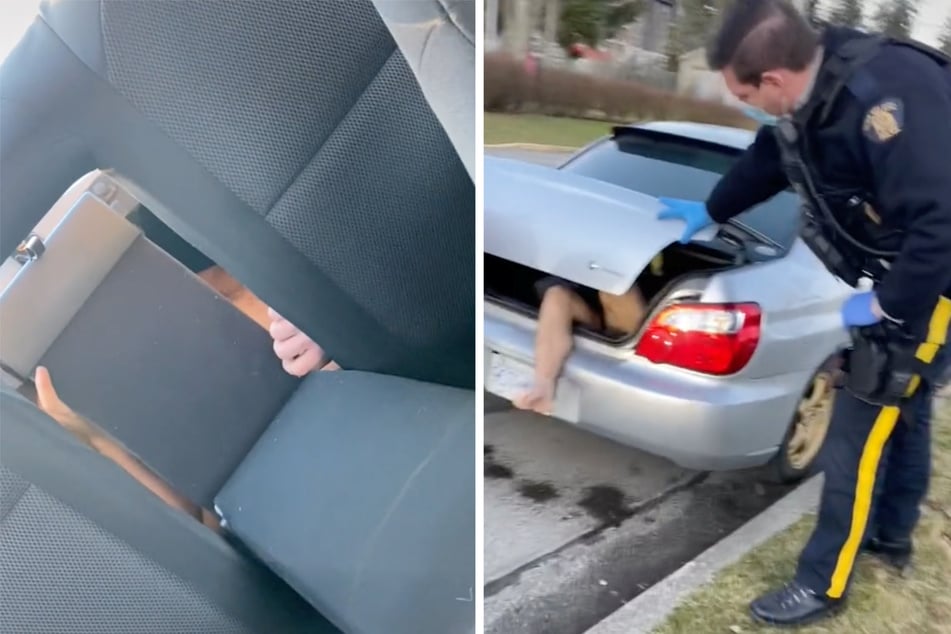 Bethany Coker opened her car and was greeted by a naked man in the trunk.