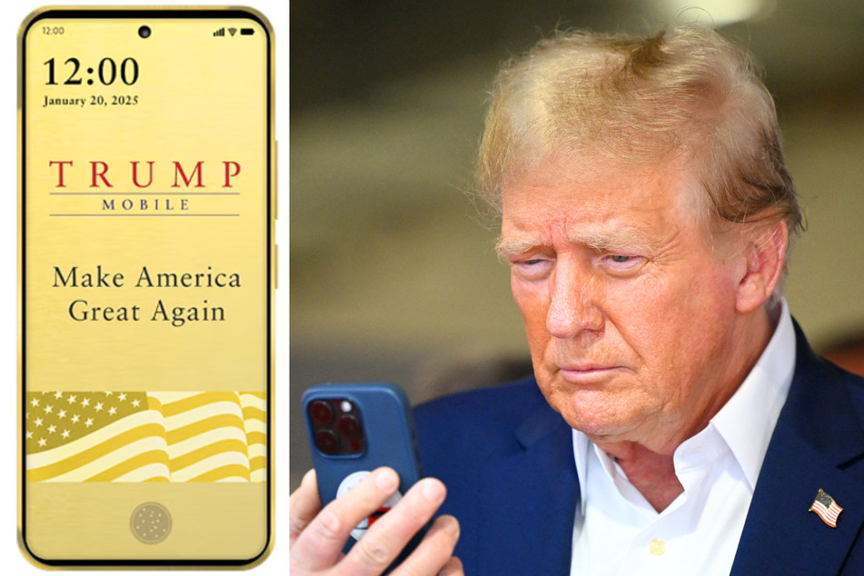 President Donald Trump's mobile company is blaming the recent government shutdown for delays in the release of their promised gold cell phone.