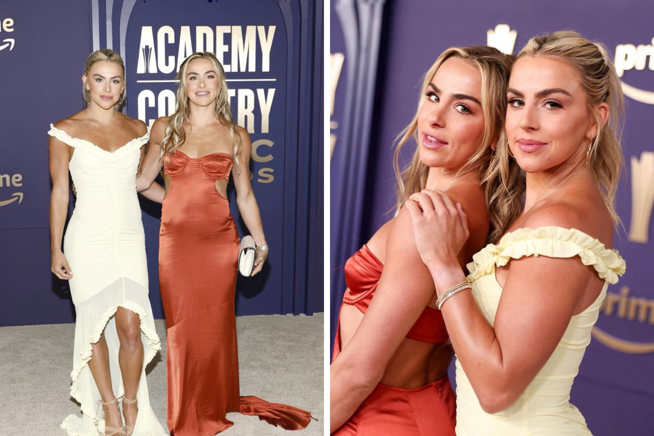 The Cavinder twins shine at the 2024 AMC Awards in stunning outfits