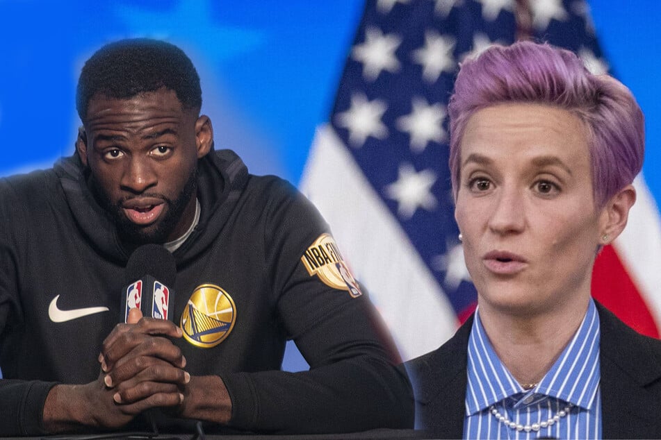 Megan Rapinoe and Draymond Green in war of words over women's equal pay