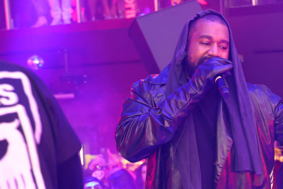 Kanye West cut off at listening party after declaring himself an "antisemite"