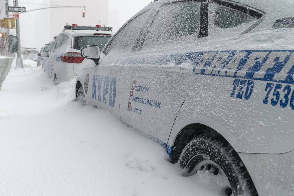 Elderly woman trapped in snowed-in van for five days