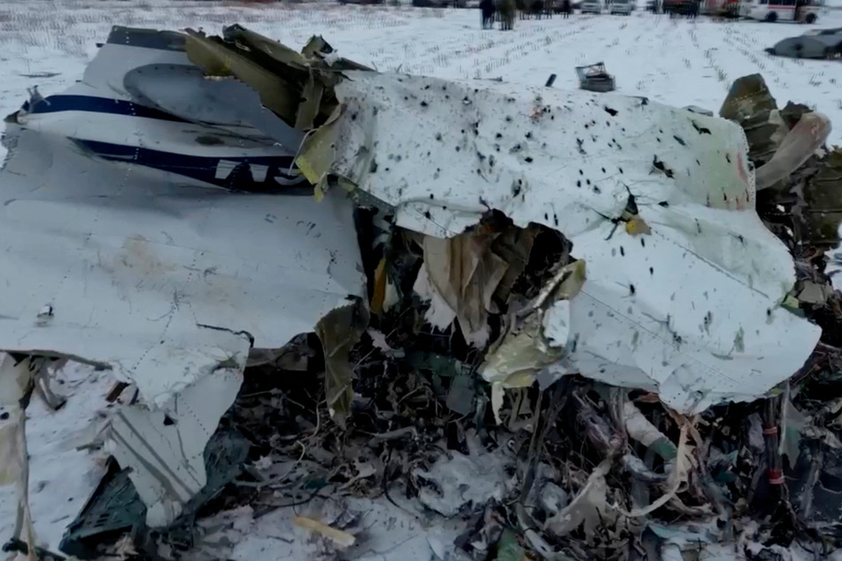 Moscow and Kyiv have traded accusations over a plane crash near the Ukraine border that Russia says was carrying 65 captured Ukrainian soldiers.