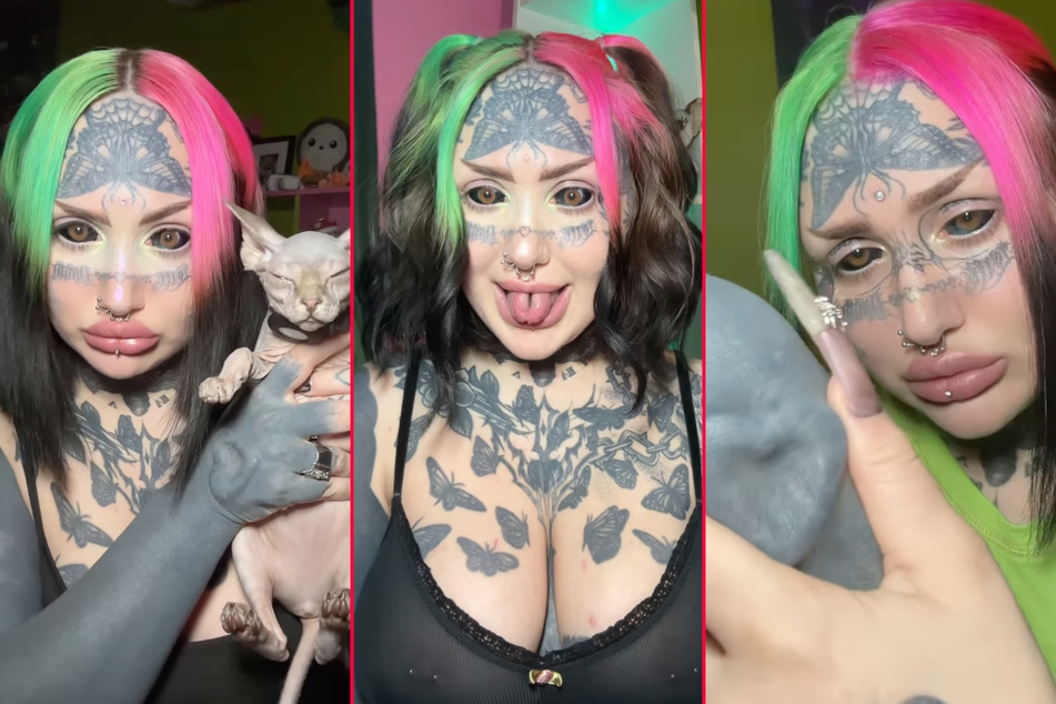 Ink addict spends $70,000 in demonic body mod transformation