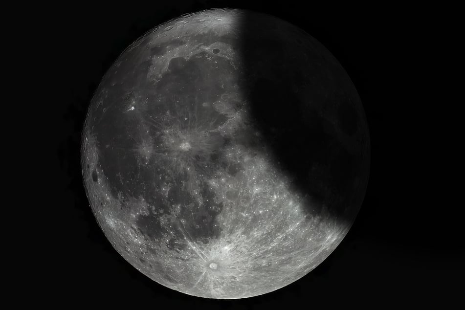 During the partial part of the eclipse, it will look like something is taking a bite out of the Moon.