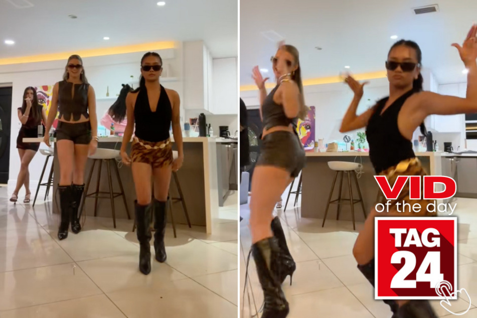 Today's Viral Video of the Day features a talented girl duo who took over TikTok with their incredible dance moves!