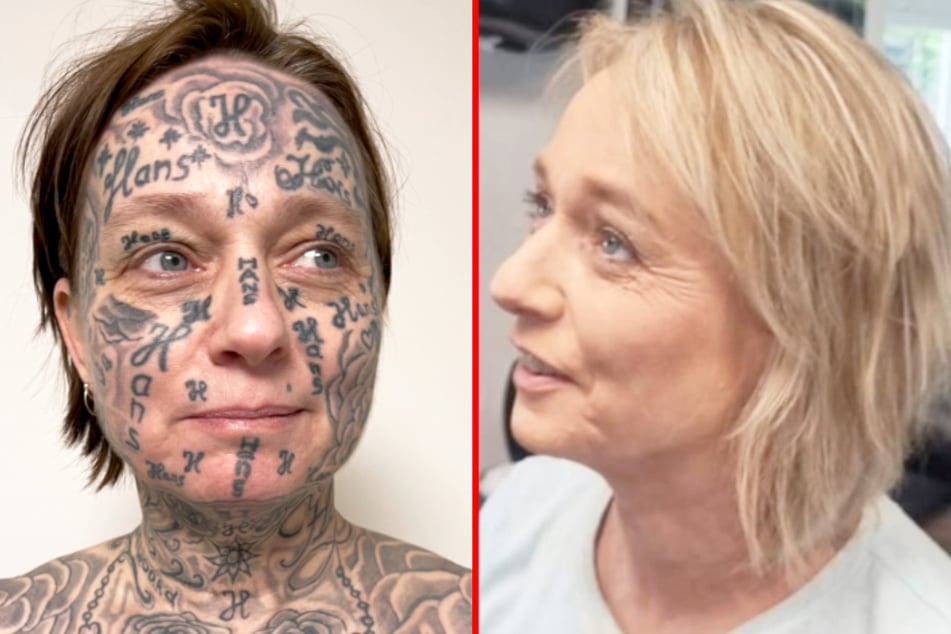 Woman "forced" to get abuser's name tattooed 250 times undergoes life-changing transformation