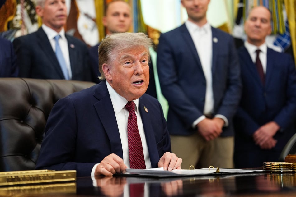 President Donald Trump used a social media post to suggest building a wall on the US-Canada border to help keep out wildfire smoke.