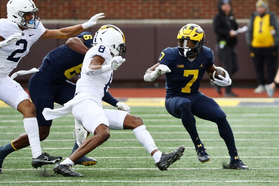 Michigan took down Penn State Week 7 of the college football season to remain only one of two teams undefeated in the Big Ten Conference.
