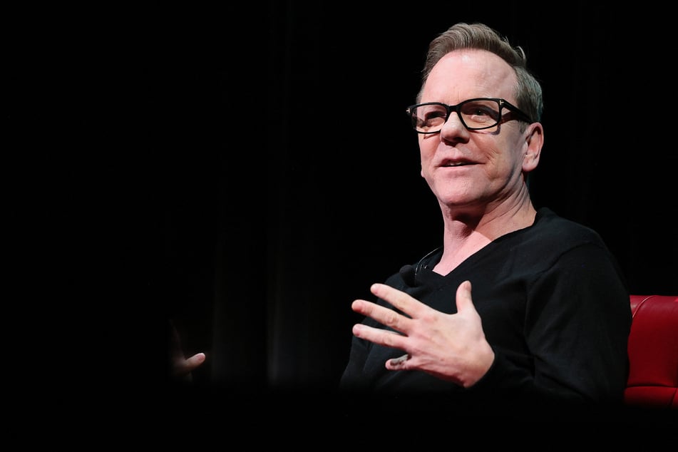 Kiefer Sutherland attends the SAG-AFTRA Foundation Conversations - Kiefer Sutherland Career Retrospective at the SAG-AFTRA Foundation Robin Williams Center in New York City on December 19, 2023.