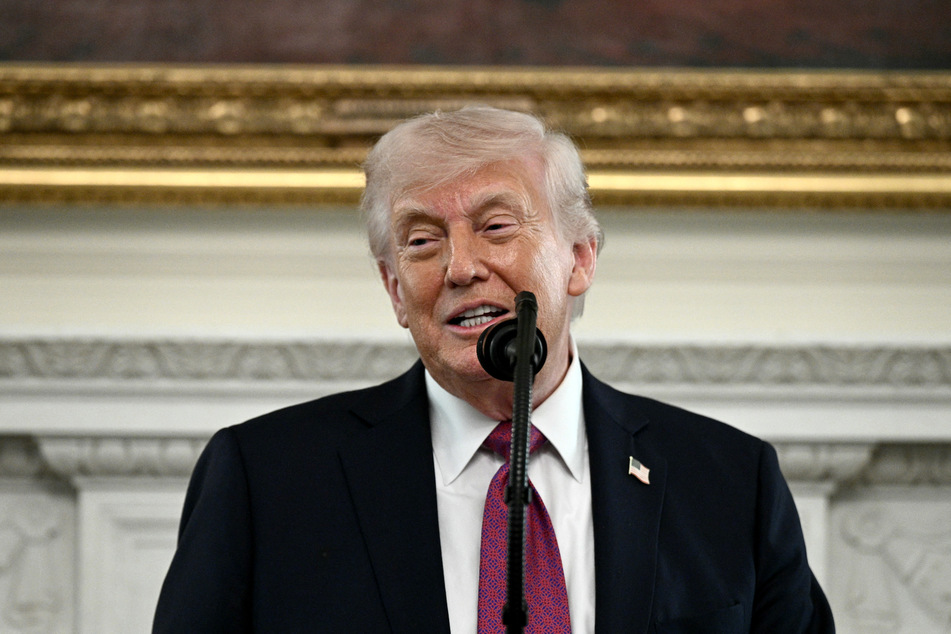 President Donald Trump recited a passage from the Old Testament in a bizarre stunt weeks into a bitter feud with Pope Leo XIV.