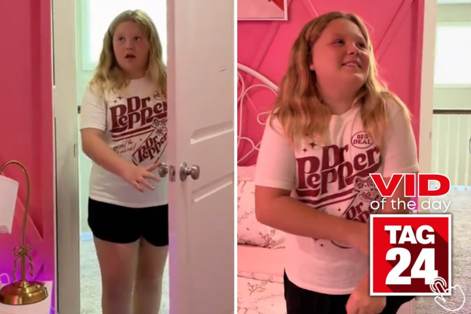 This little girl's reaction to seeing her brand new "big kid room" is EVERYTHING!