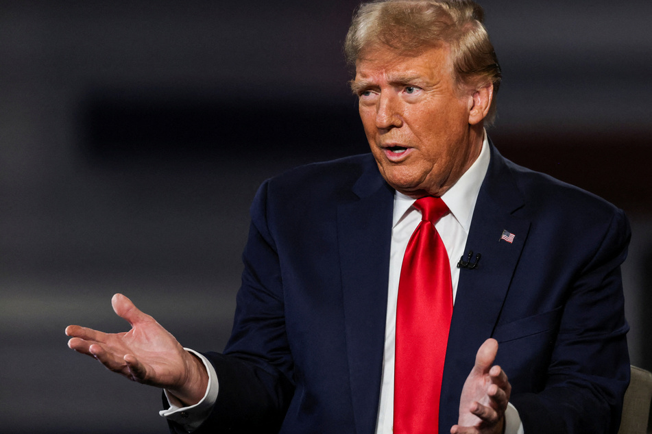 Donald Trump said he favored a national abortion ban, but would not specify at which week in a pregnancy it should be implemented.