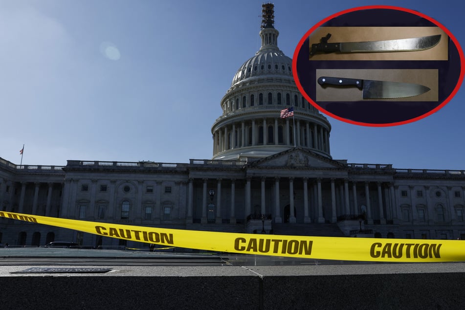 Capitol Police arrested man armed with machete and knife on Capitol grounds