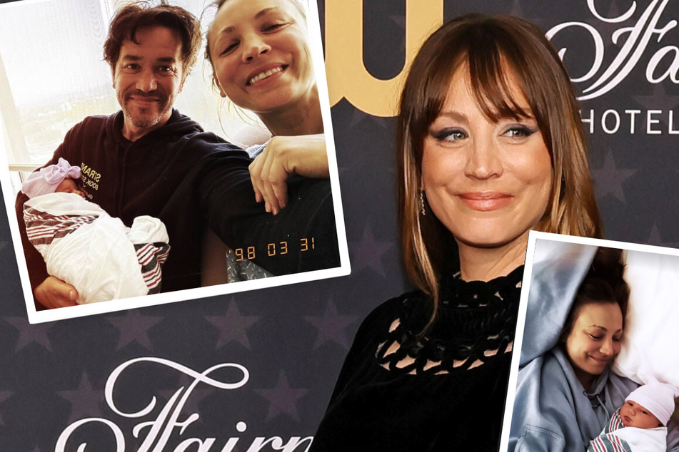 Kaley Cuoco introduces the "new light of our lives"