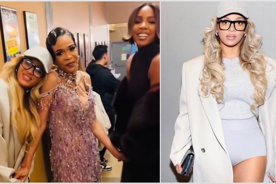 Beyoncé has Destiny's Child reunion at Michelle Williams' Broadway show: "Sisters 4ever!"