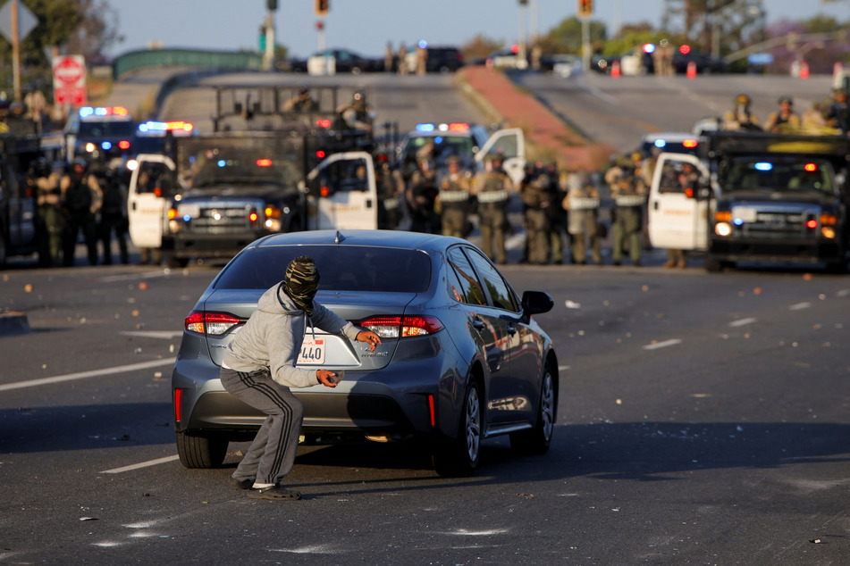Trump deploys National Guard as Hegseth threatens military response to LA protests