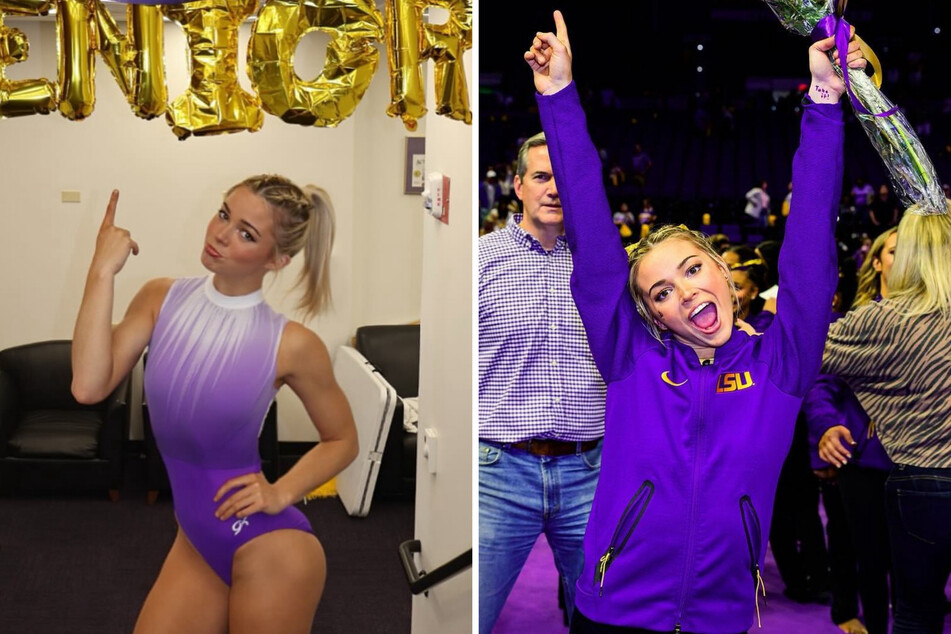 Olivia Dunne shines bright on Senior Night with Instagram celebration