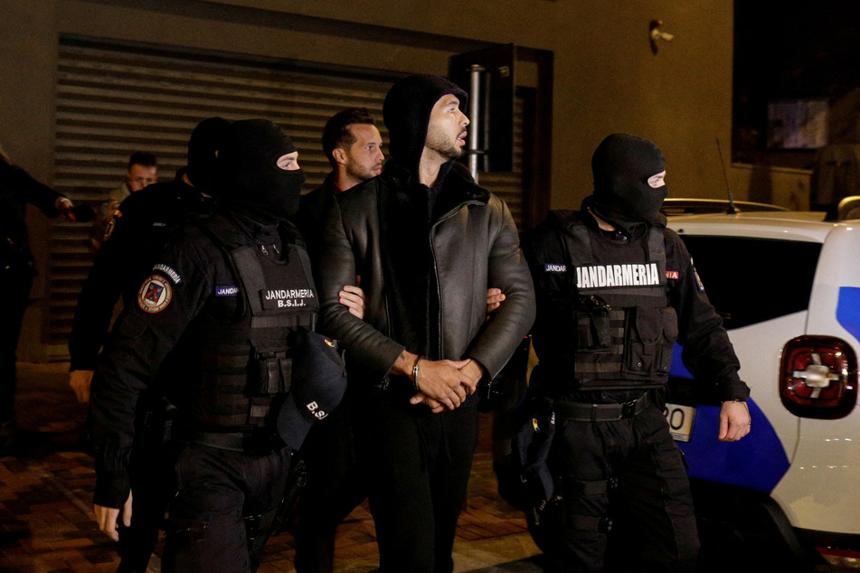 Andrew Tate arrested in Romania on sex trafficking charges!