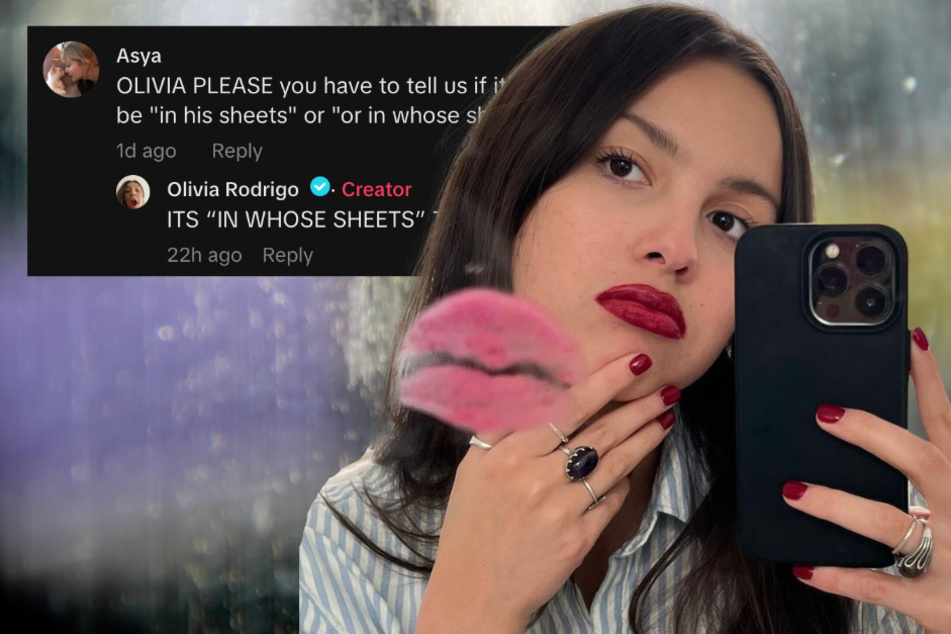 Olivia Rodrigo launched new bad idea right? merch and confirmed lyrics to her song in a TikTok comment.