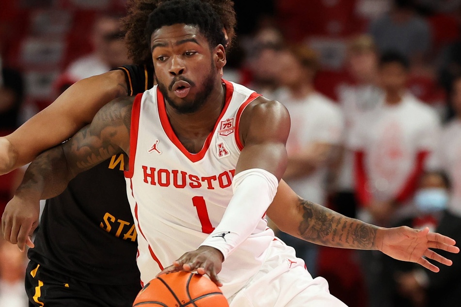 Cougars guard Jamal Shead led all scorers with 21 points against the Wildcats on Thursday night.
